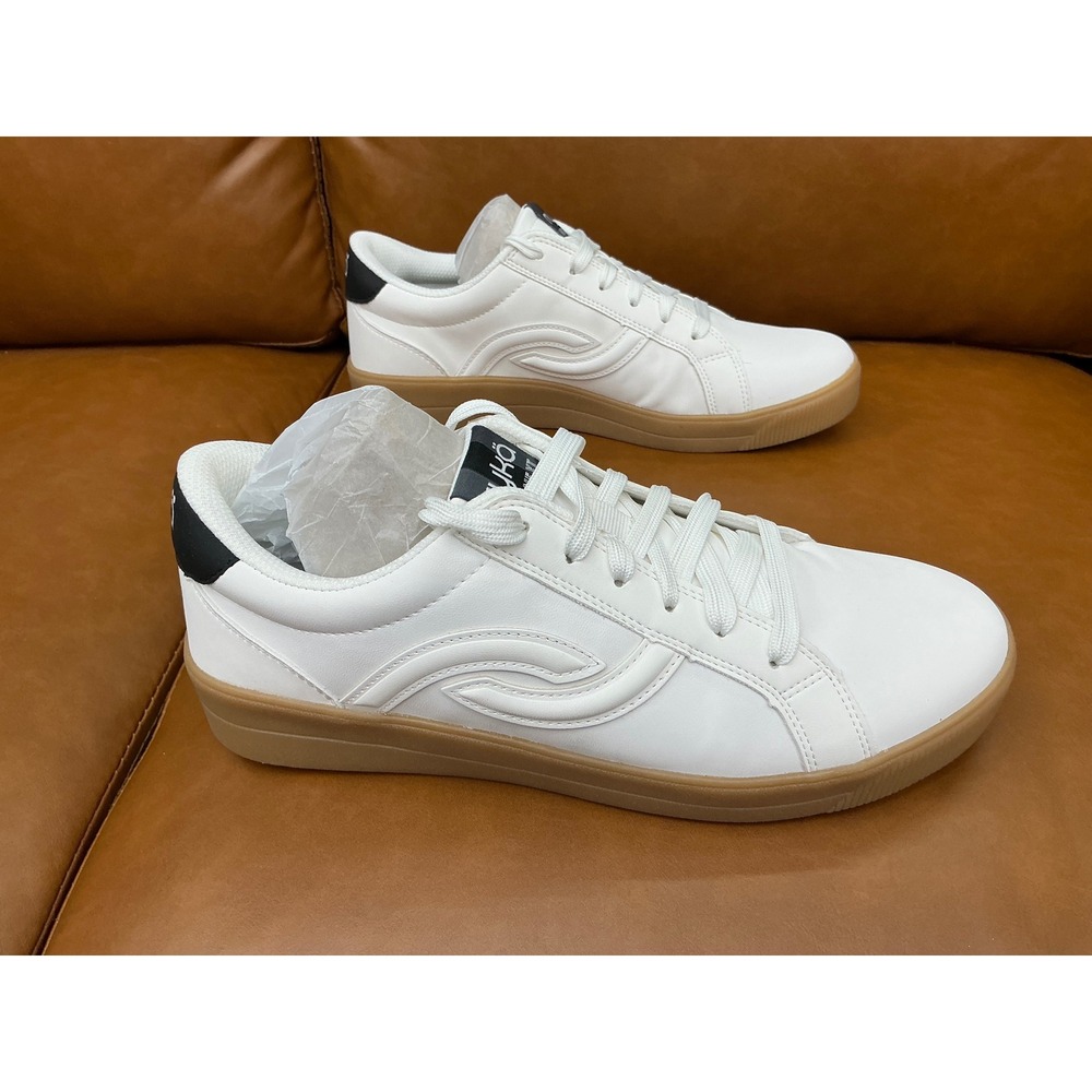 Ryka Viv Next Sneaker Womens 9W White New Gum Sole Low Top Lace Up Z1272